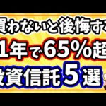 【超優秀】最大リターン103%の投資信託5選【新NISA成長投資枠】